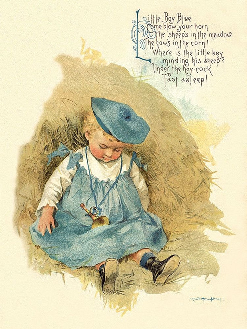 Nursery Rhymes: Little Boy Blue Poster Print by Maud Humphrey - Item # VARPDX454844
