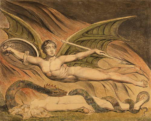 Satan Exulting over Eve Poster Print by William Blake - Item # VARPDX455026