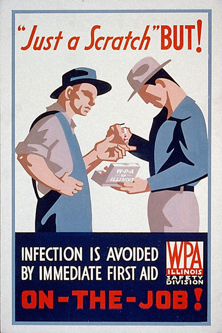 Just a scratch Poster Print by WPA WPA - Item # VARPDX456017