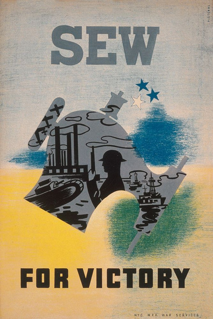 Sew for victory Poster Print by WPA WPA - Item # VARPDX456037