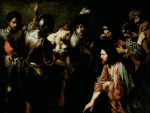Christ and the Adulteress Poster Print by Valentin de Boulogne - Item # VARPDX456793