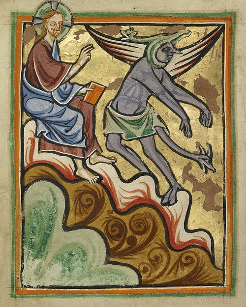 The Third Temptation Poster Print by Unknown 12th Century English Illuminator - Item # VARPDX457587