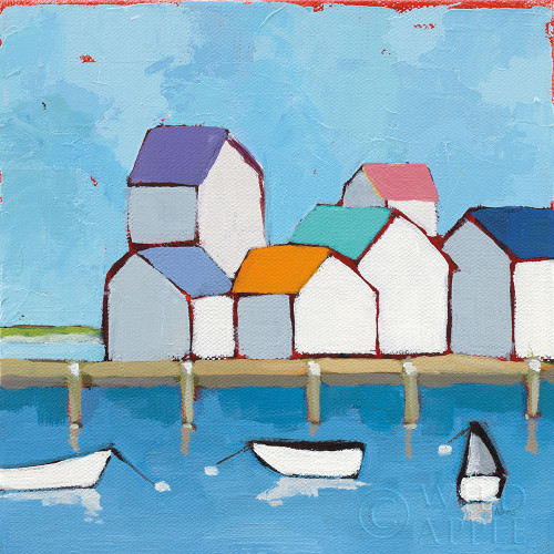 The Wharf Poster Print by Phyllis Adams - Item # VARPDX45893