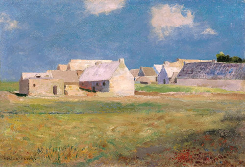 Breton Village, 1890 Poster Print by Odilon Redon - Item # VARPDX459388
