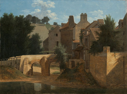 View in the Ile-de-France Poster Print by Jean-Victor Bertin