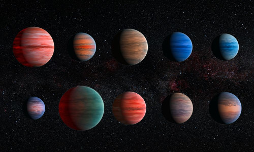 Artist Impression of Hot Jupiter Exoplanets - Unannotated Poster Print by  NASA - Item # VARPDX460939