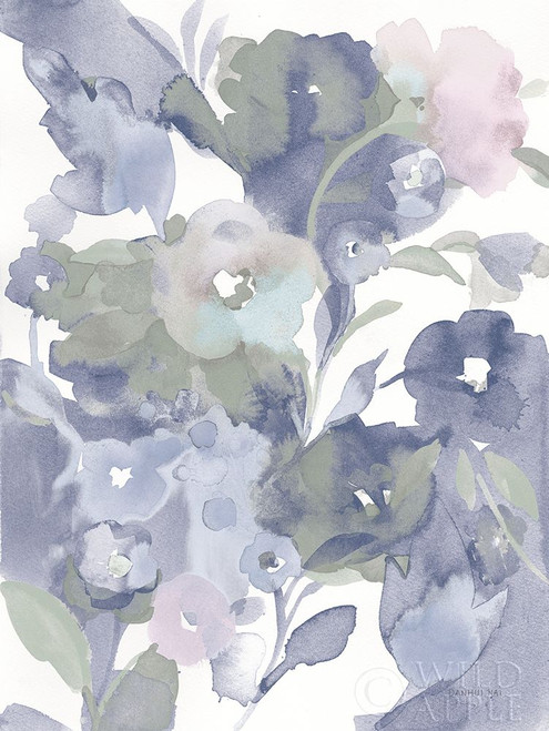Jewel Garden I Blue Poster Print by Danhui Nai - Item # VARPDX46415