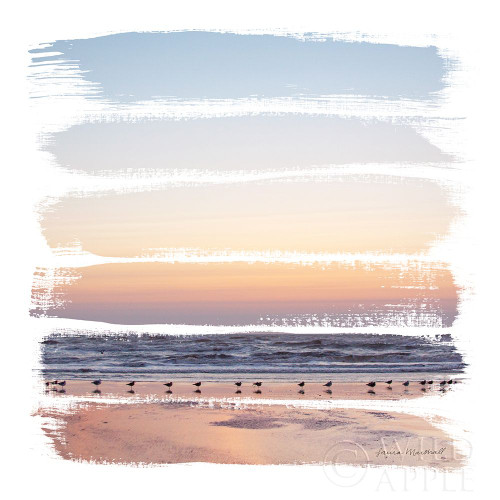 Sunset Stripes I Poster Print by Laura Marshall - Item # VARPDX47188