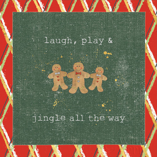 Christmas Cuties VI Dark Green Poster Print by Pela Studio Pela Studio - Item # VARPDX47515