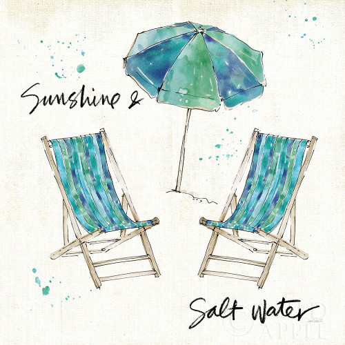 Beach Divas Life Poster Print by Anne Tavoletti - Item # VARPDX47956