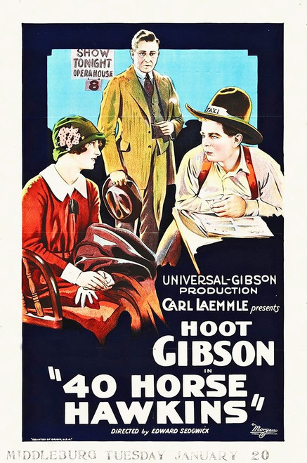 40 Horse Hawkins Poster Print by Hollywood Photo Archive Hollywood Photo Archive - Item # VARPDX482320
