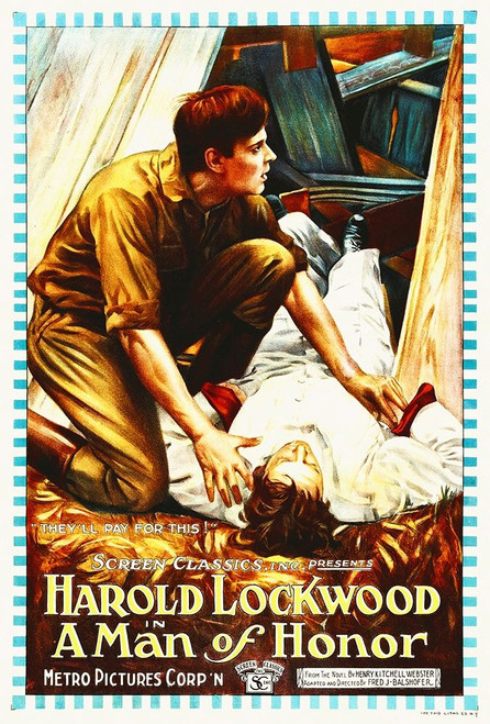 A Man of Honor,  1914 Poster Print by Hollywood Photo Archive Hollywood Photo Archive - Item # VARPDX482328