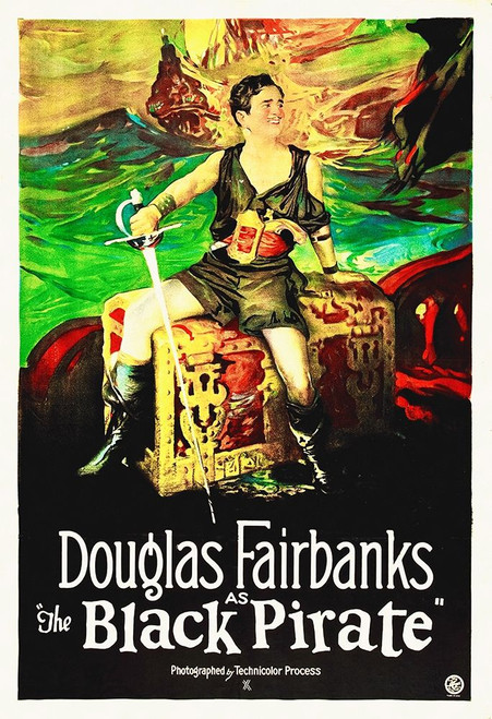 Black Pirate, The, Fairbanks,  1926 Poster Print by Hollywood Photo Archive Hollywood Photo Archive - Item # VARPDX482392