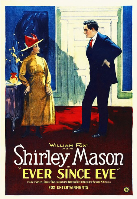 Ever Since Eve, 1921 Poster Print by Hollywood Photo Archive Hollywood Photo Archive - Item # VARPDX482488