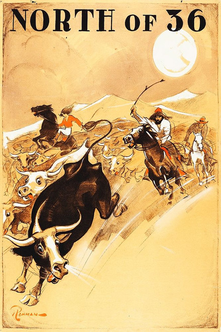 North of 36 Poster Print by Hollywood Photo Archive Hollywood Photo Archive - Item # VARPDX482575