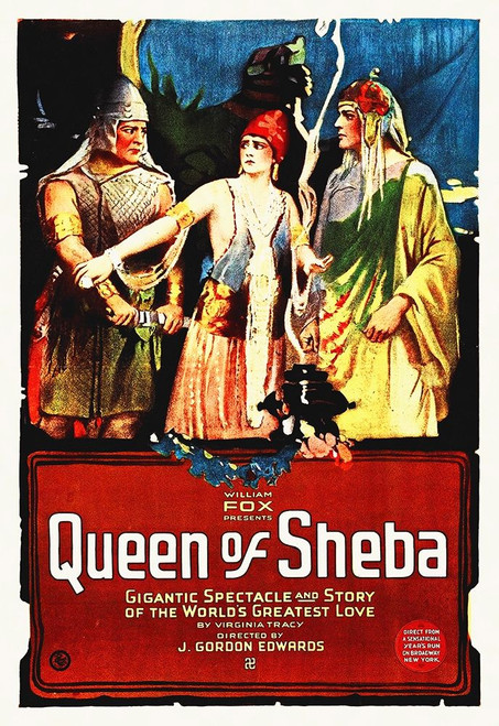 QueenOfSheba-1917 Poster Print by Hollywood Photo Archive Hollywood Photo Archive - Item # VARPDX482592 QueenOfSheba-1917 Poster Print by Hollywood Photo Archive Hollywood Photo Archive - Item # VARPDX482592
