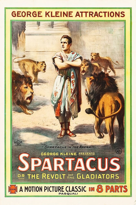 Spartacus, 1914 Poster Print by Hollywood Photo Archive Hollywood Photo Archive - Item # VARPDX482623