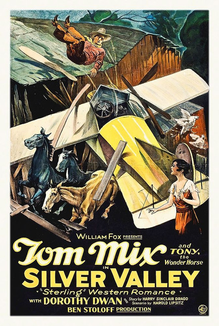Tom Mix, Silver Fox,  1927 Poster Print by Hollywood Photo Archive Hollywood Photo Archive - Item # VARPDX482721
