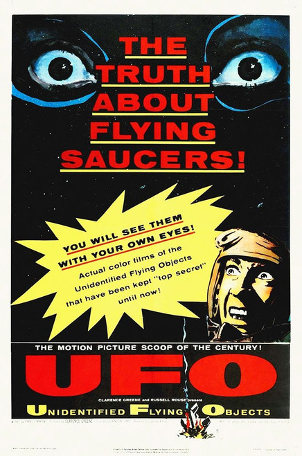 UFO, 1956 Poster Print by Hollywood Photo Archive Hollywood Photo Archive - Item # VARPDX482918
