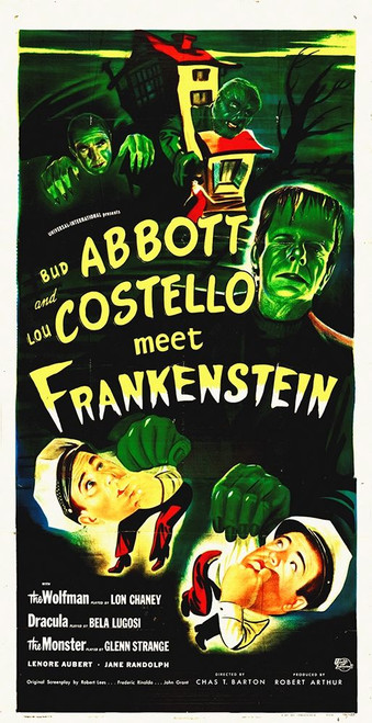 Abbott And Costello Meet Frankenstein Poster Print by Hollywood Photo Archive Hollywood Photo Archive - Item # VARPDX485906
