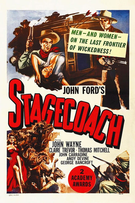 Stagecoach 1939 Poster Print by Hollywood Photo Archive Hollywood Photo Archive - Item # VARPDX485953