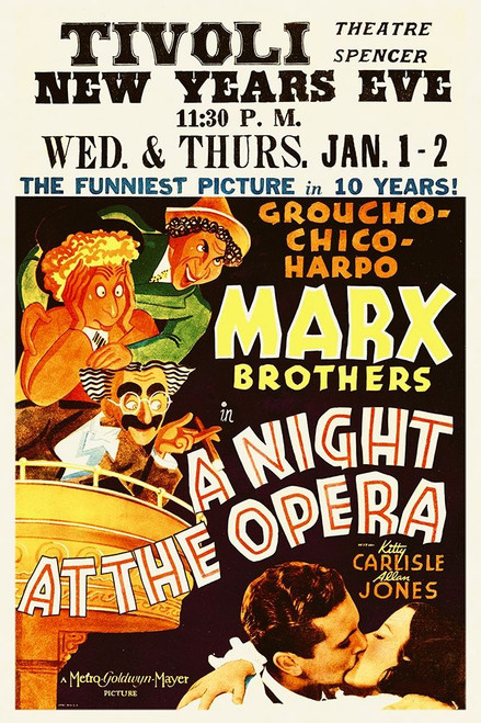 Marx Brothers - A Night at the Opera 04 Poster Print by Hollywood Photo Archive Hollywood Photo Archive - Item # VARPDX486685