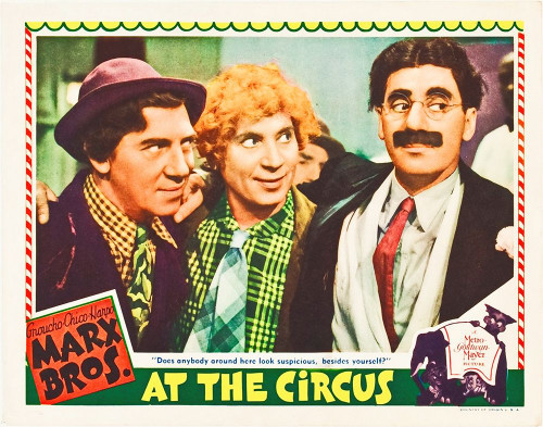 Marx Brothers - At the Circus 01 Poster Print by Hollywood Photo Archive Hollywood Photo Archive - Item # VARPDX486696