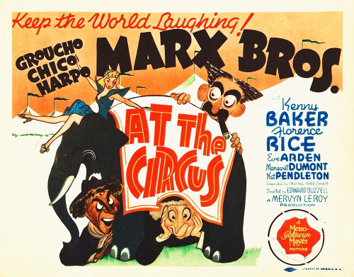 Marx Brothers - At the Circus 07 Poster Print by Hollywood Photo Archive Hollywood Photo Archive - Item # VARPDX486702