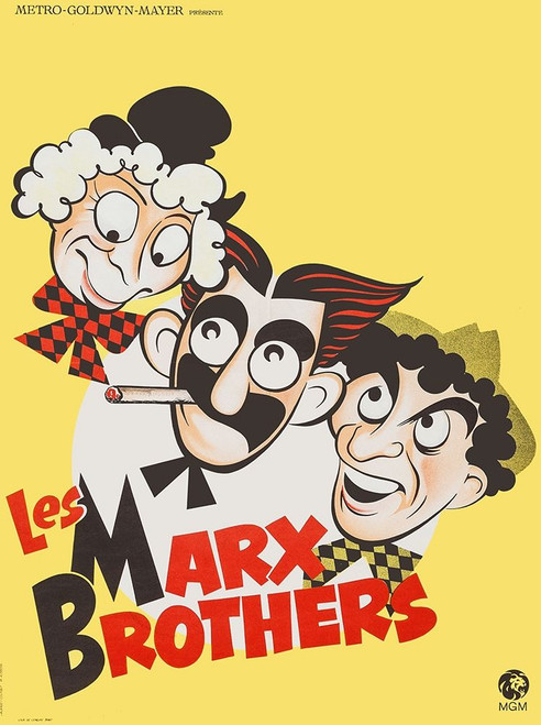 Marx Brothers - Cartoon - Stock Poster Print by Hollywood Photo Archive Hollywood Photo Archive - Item # VARPDX486705
