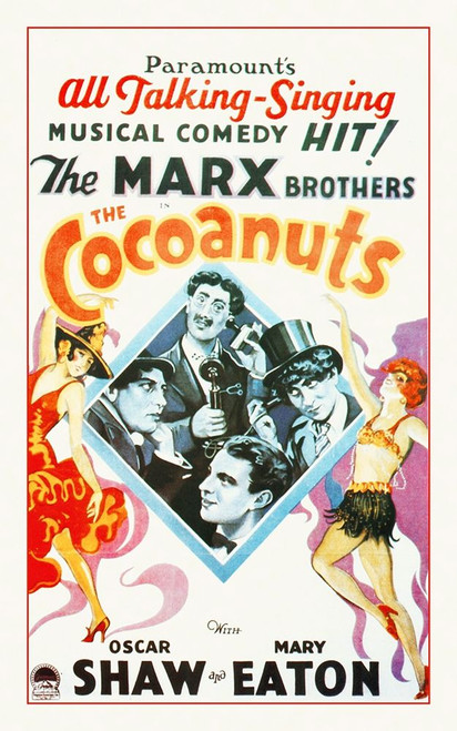 Marx Brothers - Cocoanuts 05 Poster Print by Hollywood Photo Archive Hollywood Photo Archive - Item # VARPDX486712