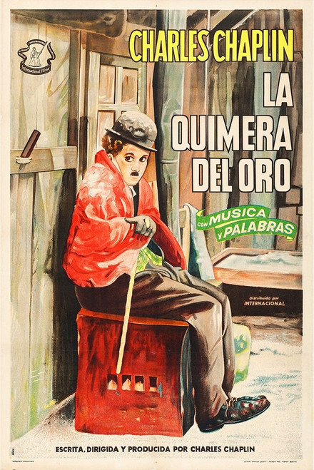 Charlie Chaplin - Spanish - The Gold Rush Poster Print by Hollywood Photo Archive Hollywood Photo Archive - Item # VARPDX486827