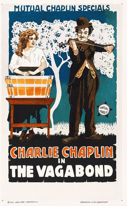 tilbede Belyse bifald Charlie Chaplin in The Vagabond Movie Poster Print - Item # VARDOM1203696 -  Posterazzi