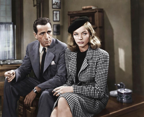 Humphrey Bogart with Lauren Bacall - The Big Sleep Poster Print by Hollywood Photo Archive Hollywood Photo Archive - Item # VARPDX487199