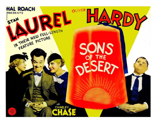 Laurel and Hardy - Sons of the Desert Poster Print by Hollywood Photo Archive Hollywood Photo Archive - Item # VARPDX487348