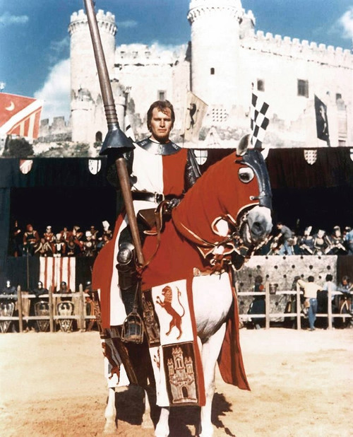 Charlton Heston - El Cid Poster Print by Hollywood Photo Archive Hollywood Photo Archive - Item # VARPDX487377