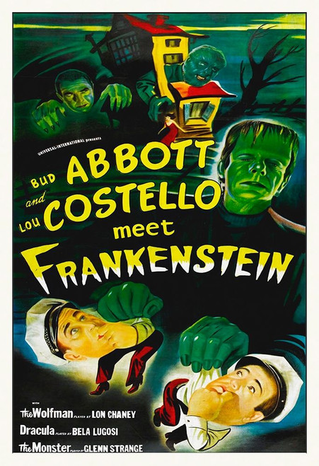 Abbott and Costello - Meet Frankenstein Poster Print by Hollywood Photo Archive Hollywood Photo Archive - Item # VARPDX487829