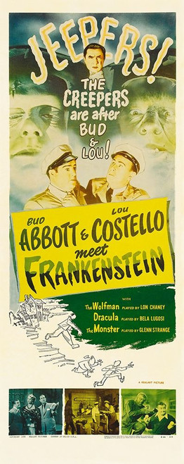 Abbott and Costello - Meet Frankenstein Poster Print by Hollywood Photo Archive Hollywood Photo Archive - Item # VARPDX487832
