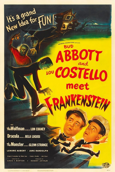 Abbott and Costello - Meet Frankenstein Poster Print by Hollywood Photo Archive Hollywood Photo Archive - Item # VARPDX487833 Abbott and Costello - Meet Frankenstein Poster Print by Hollywood Photo Archive Hollywood Photo Archive - Item # VARPDX487833
