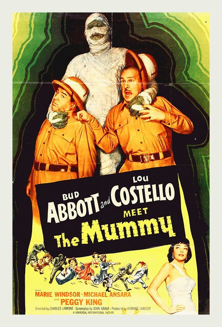 Abbott and Costello - Meet The Mummy Poster Print by Hollywood Photo Archive Hollywood Photo Archive - Item # VARPDX487843