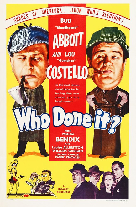 Abbott and Costello - Who Done It Poster Print by Hollywood Photo Archive Hollywood Photo Archive - Item # VARPDX487867