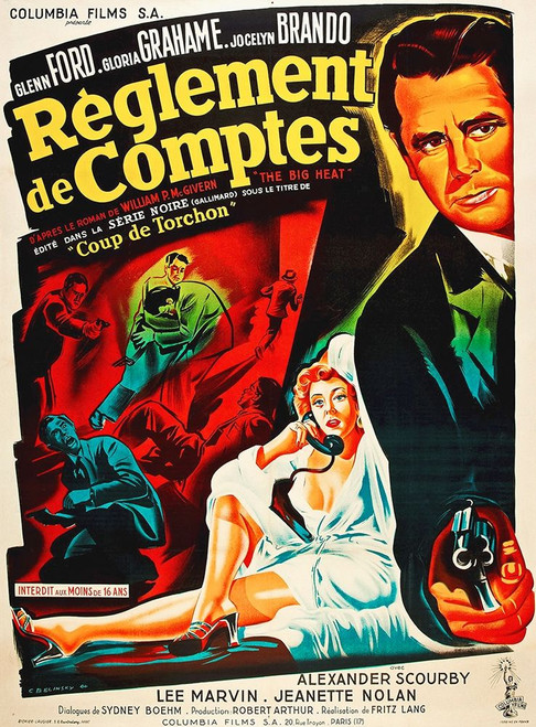 French - Big Heat Poster Print by Hollywood Photo Archive Hollywood Photo Archive - Item # VARPDX487900