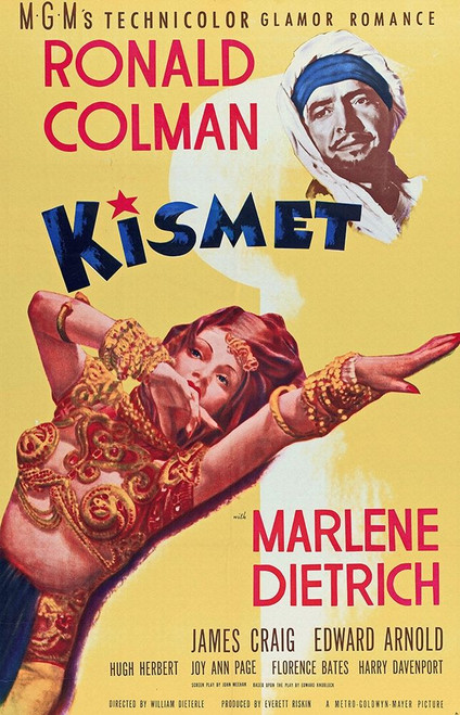 Kismet Poster Print by Hollywood Photo Archive Hollywood Photo Archive - Item # VARPDX488899