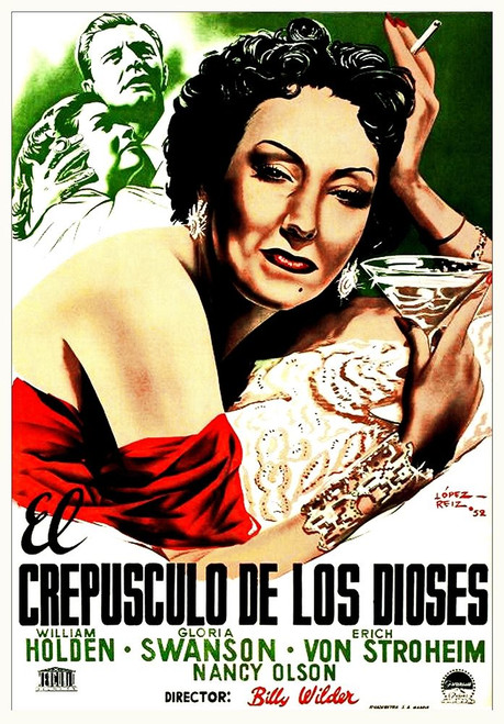 Spanish - Sunset Boulevard - Poster Poster Print by Hollywood Photo Archive Hollywood Photo Archive - Item # VARPDX489599