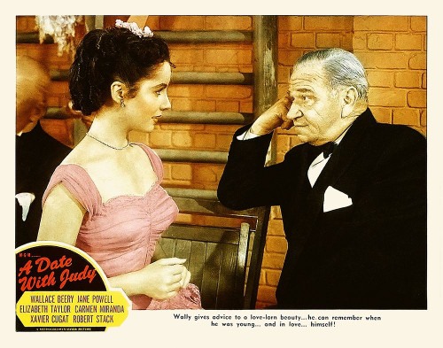 Elizabeth Taylor - A Date with Judy - Lobby Card Poster Print by Hollywood Photo Archive Hollywood Photo Archive - Item # VARPDX489716