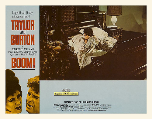 Elizabeth Taylor - Boom! - Lobby Card Poster Print by Hollywood Photo Archive Hollywood Photo Archive - Item # VARPDX489731