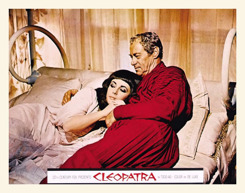 Elizabeth Taylor - Cleopatra - Lobby Card Poster Print by Hollywood Photo Archive Hollywood Photo Archive - Item # VARPDX489755 Elizabeth Taylor - Cleopatra - Lobby Card Poster Print by Hollywood Photo Archive Hollywood Photo Archive - Item # VARPDX489755