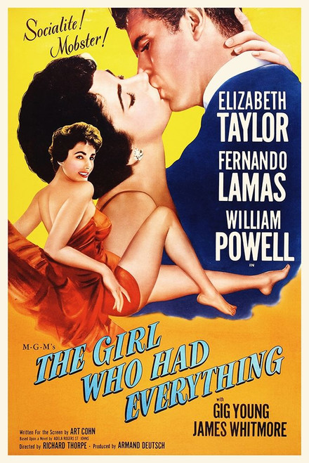 The Girl Who Had Everything - Poster Poster Print by Hollywood Photo Archive Hollywood Photo Archive - Item # VARPDX489792