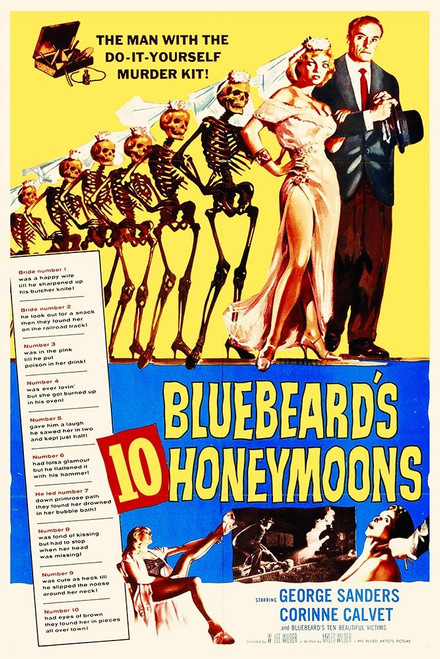 Bluebeards 10 Honeymoons Poster Print by Hollywood Photo Archive Hollywood Photo Archive - Item # VARPDX490262