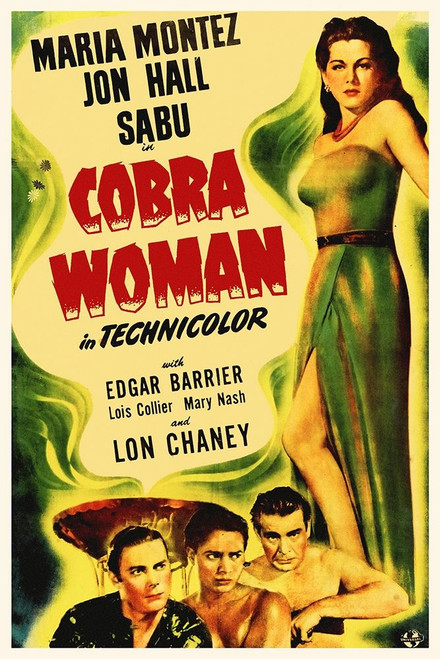 Cobra Woman Poster Print by Hollywood Photo Archive Hollywood Photo Archive - Item # VARPDX490284