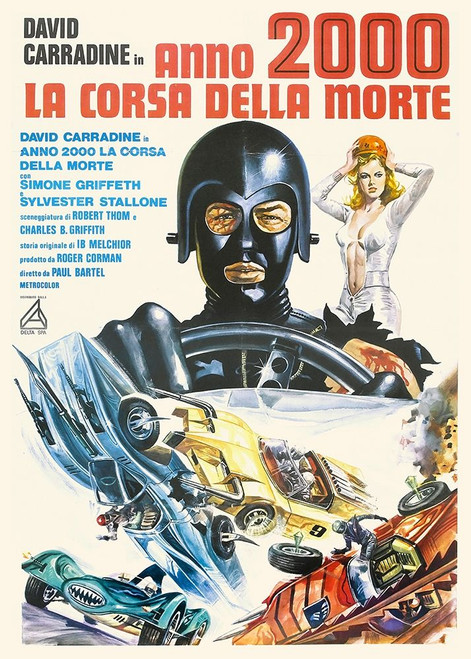 Spanish - Death Race 2000 Poster Print by Hollywood Photo Archive Hollywood Photo Archive - Item # VARPDX490315